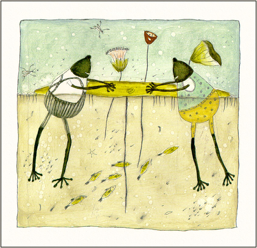 The Green Frogs (03),绘本,绘本故事,绘本阅读,故事书,童书,图画书,课外阅读